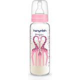 Hanymish Cam Biberon 240 Ml 0-6 Ay - Pembe