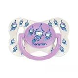Hanymish Cute Silikon Damaklı Emzik No:2 6-18 Ay - Mor Mor