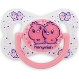 Hanymish HanymishCute Silikon Damaklı Emzik No:1 Pembe - Renkli - 0 - 3 Yaş