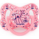 Hanymish HanymishJoy Silikon Damaklı Emzik No:2 Pembe - Renkli - 0 - 3 Yaş