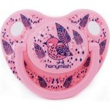 Hanymish HanymishRainbow Silikon Damaklı Emzik No: 1 Pembe - Renkli - 0 - 3 Yaş