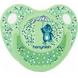 Hanymish HanymishRainbow Silikon Damaklı Emzik No: 3 Yeşil - Renkli - 0 - 3 Yaş