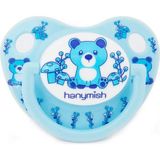 Hanymish HanymishTiny Silikon Damaklı Emzik No: 1 Mavi - Renkli - 0 - 3 Yaş