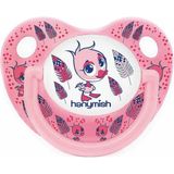 Hanymish HanymishTiny Silikon Damaklı Emzik No: 1 Pembe - Renkli - 0 - 3 Yaş
