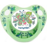 Hanymish HanymishTiny Silikon Damaklı Emzik No: 1 Yeşil - Renkli - 0 - 3 Yaş