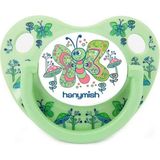 Hanymish HanymishTiny Silikon Damaklı Emzik No: 2 Yeşil - Renkli - 0 - 3 Yaş