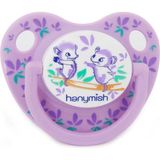 Hanymish HanymishTiny Silikon Damaklı Emzik No: 3 Mor - 0 - 3 Yaş - Renkli