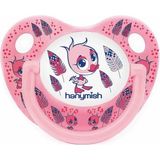 Hanymish HanymishTiny Silikon Damaklı Emzik No: 3 Pembe - Renkli - 0 - 3 Yaş