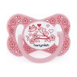 Hanymish Happy Silikon Damaklı Emzik - 0 - 6 Ay - Pembe