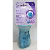 Hanymish Matara Açık Mavi Renkli 400 ml Kapasiteli Tekli Pratik Pipetli Bardak
