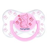 Hanymish No1 - Pembe 109 Şeffaf Damaklı Emzik