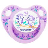 Hanymish Rainbow Damaklı Emzik 123 No: 3 Mor - Eski Ambalaj