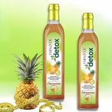 Hanzade Bitkisel 475 ml Ananaslı & Sandaloz Sakızlı Detox Şurubu
