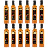 Hanzade Bitkisel Alıç Sirkesi 500 ML x 12 Adet Doğal Fermantasyon İçilebilir Katkısız Cam Şişe