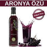 Hanzade Bitkisel Aronya Özü 500 ml – Soğuk Pres, Yoğun Tat, Cam Şişe - 1 Adet