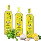 Hanzade Bitkisel Limon Sarımsak Maydanoz Kürü 1 Litre x 3 Adet Cam Şişe