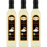 Hanzade Bitkisel Pirinç Sirkesi Doğal Fermantasyon İçilebilir Katkısız Cam Şişe 3 x 500 ml - 1,5 lt
