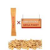 Hanzade Bitkisel Stick Kahverengi Esmer Şeker 1000 Sticks 3gr x 1000 Adet