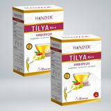 Hanzade Bitkisel Tilya Kürü Form Çayı Kuşburnu Altın Otu Ihlamur Karışık Bitki Çayı 20 Süzen Poşet x 2 Adet - 2'li Set