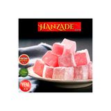 HANZADE GURME Sade Gül Lokumu 1 Kg Afyon Lokumu