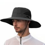 Hapforever Erkekler Kadınlar için Geniş Kenarlı Güneş Şapkası, UV Korumalı Plaj Kovası Şapkalar Balıkçı Şapkası Erkekler Kadınlar için Paketlenebilir Boonie Şapkalar, Koyu Gri, Tek Beden