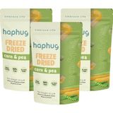 HapHug 3'lü Paket Freeze Dried Bezelye & Mısır 3X30 gr - 90 gr