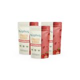 HapHug 3'lü Paket Freeze Dried Bütün Çilek - Dondurularak Kurutulmuş Bütün Çilek 20g x 3