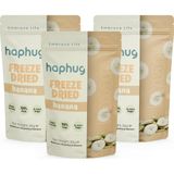 HapHug 3'lü Paket Freeze Dried Muz (Dondurularak Kurutulmuş) - Freeze Dry Meyve Kurusu 3x30gr - 1 Adet