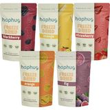 Haphug Freeze Dried (Dondurularak Kurutulmuş) Dört Mevsim 5'li Paket - Freeze Dry Meyve Kurusu - 120 gr