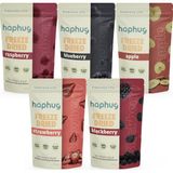 Haphug Freeze Dried Dondurularak Kurutulmuş Kırmızı Meyveler 5'li Paket - Freeze Dry Meyve Kurusu - 110 gr