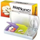 Hapix İlaç Kesme Kutusu Pratik Kullanım İçin Tasarlanmış 10 cm Yükseklik 10 cm Derinlik