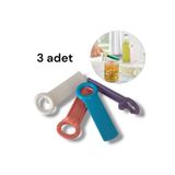 happier 3 adt Renkli Kavanoz Konserve Açacağı Şişe Açacağı