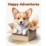 Happy Adventures: Blank Sketchbook for Drawing and Creativity (Fluffy Friends Sketchbooks)