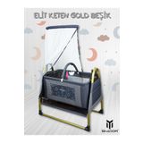 Happy Baby Elit Keten Gold Beşik