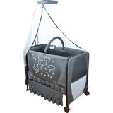 Happy Baby Elit Portatif Beşik Renkli Tekerlekli Ergonomik Yapı ile Taşınabilir ve Konforlu