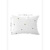 Happy Bee %100 Organik Pamuk Saten Yastık Kılıfı 35 x 45 cm
