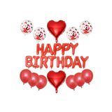 Happy Birthday Balon Set, KIRMIZI 564463455