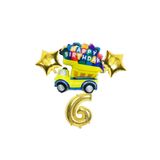 Happy Birthday Folyo Balon Set, 6