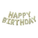 Happy Bırthday Krem Folyo Balon