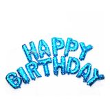 HAPPY BİRTHDAY MAVİ FOLYO BALON SET