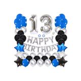 Happy Bırthday Yaş Balon Set, 13