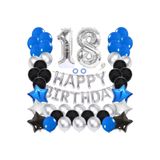 Happy Bırthday Yaş Balon Set, 18