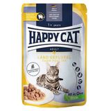 Happy Cat 85 Gr Meat in Sauce Sterilised Kümes Hayvanlı Kısırlaştırılmış Kedi Yaş Maması