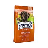 Happy Dog Supreme Toscana Ördekli ve Somonlu Glutensiz Yetişkin Köpek Maması 12,5 Kg