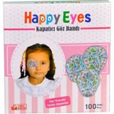 Happy Eyes Çocuk Göz Kapama Bandı 100'lü