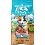 Happy Farm Etli Kedi Maması 15 kg Yetişkin Kedilere Özel Ekonomik Formül