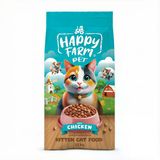 Happy Farm Tavuklu 15 kg Yavru Kuru Kedi Maması