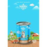 Happy Farm Yaş Kedi Maması Somonlu 415 Gr 6 Adet