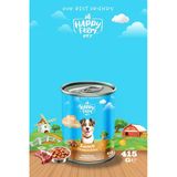 Happy Farm Yavru Yaş Köpek Maması Kuzu Etli 415 Gr 12 Adet