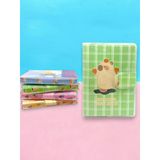 Happy & Fun Capybara A7 Not Defteri , Çıt Çıtlı Cep Defteri - Yeşil